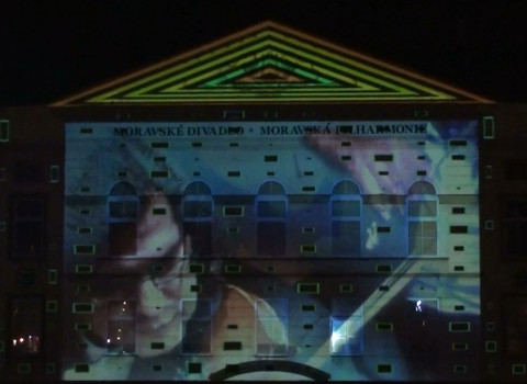 Koncert s videomappingem