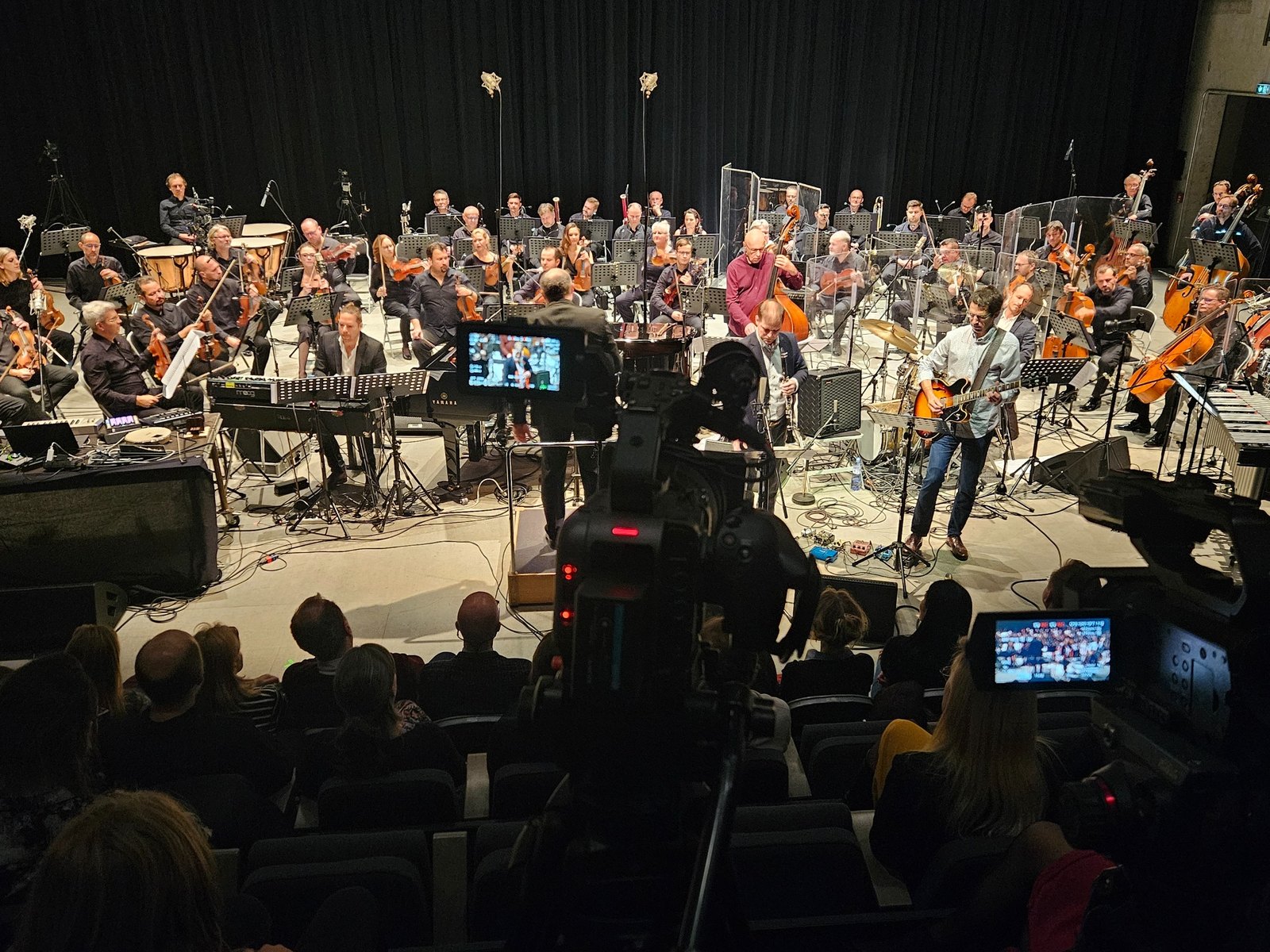 Orchestrální koncert s kamerovou technikou